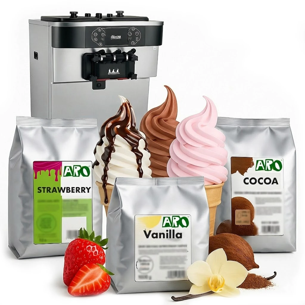soft ice cream mixes
